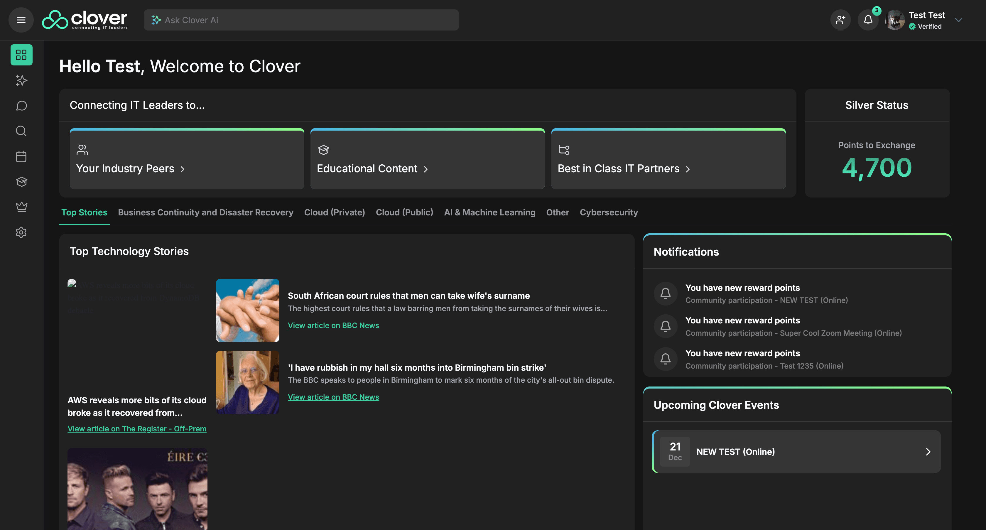 Clover – IT Leaders Network - Screenshot 1