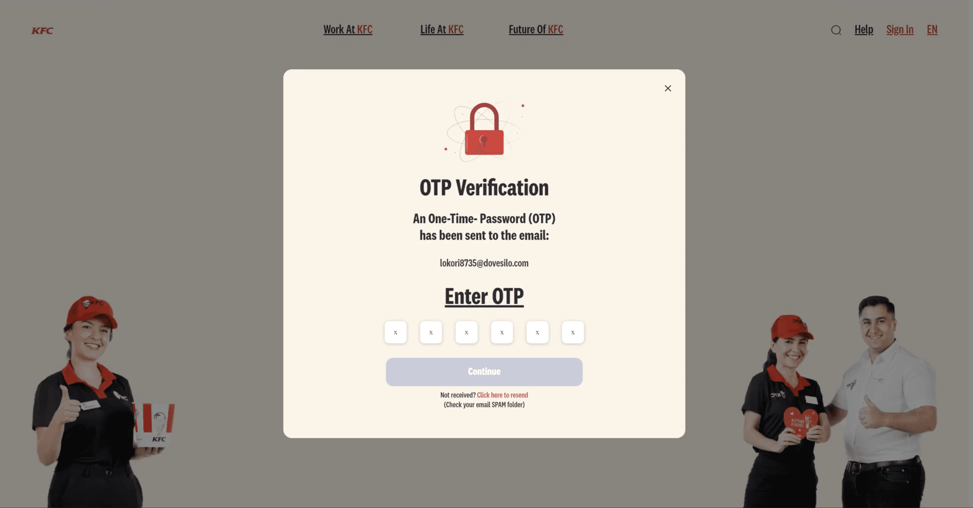 KFC Careers Portal - Thumbnail 2